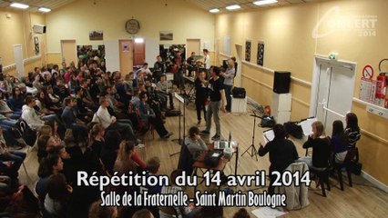 CONCERT 2014 - Répétition du 14 avril