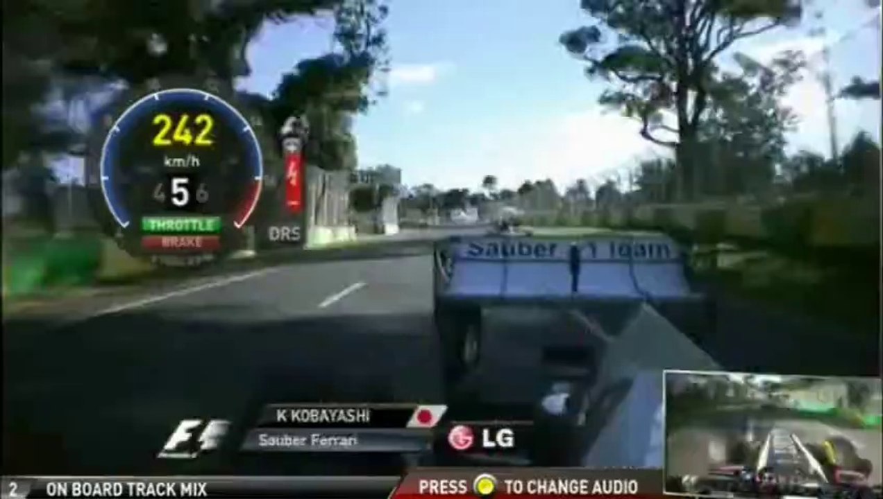 Formula 1 Kimi Rakkonen and Kobayshi