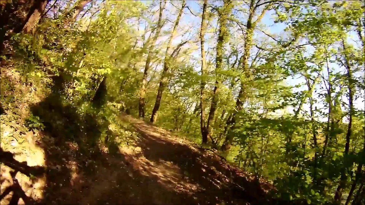 découverte de chauvigny en vtt