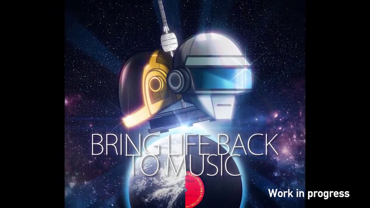 Daft Punk - Give Life Back To Music (Animated videoclip)
