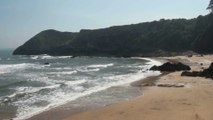 Paisaje: La Playa de Carranques, Perlora, Asturias 16 Abril
