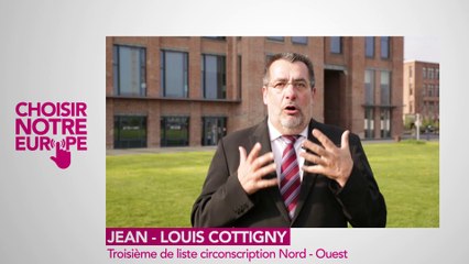 Jean-Louis Cottigny "Pour que tous les salariés d'Europe aient un salaire décent et une véritable protection sociale"