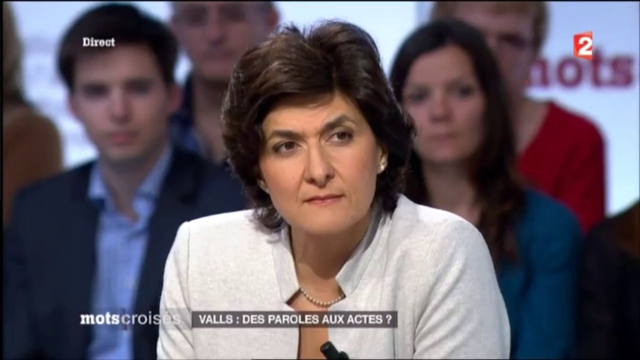 Sylvie Goulard dans Mots Croisés - 14/04