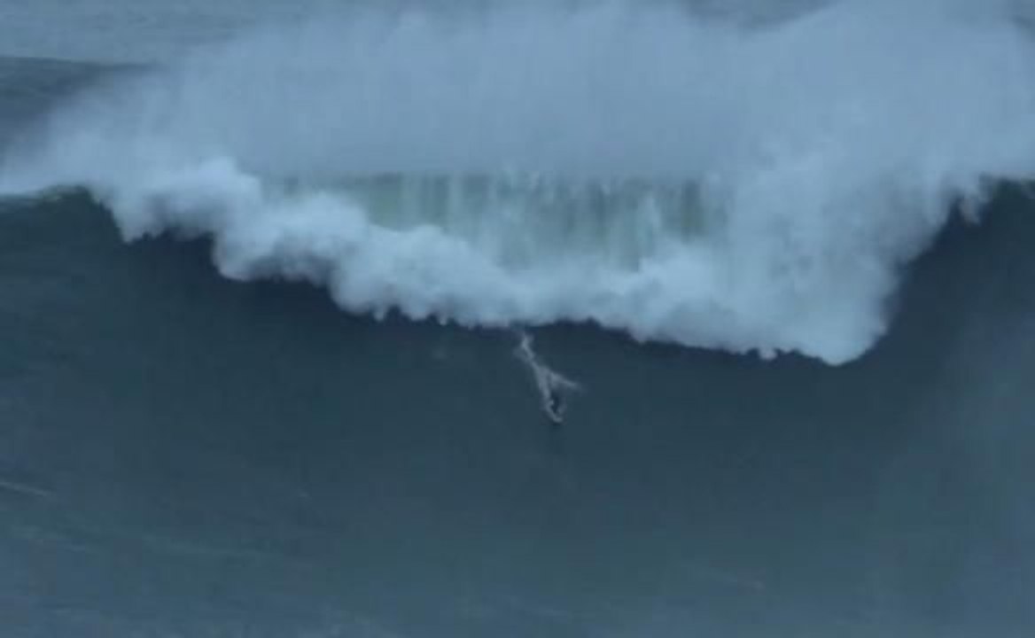 Carlos Burle at Nazaré • 2014 XXL Biggest Wave Nominee • Billabong XXL Big Wave Awards