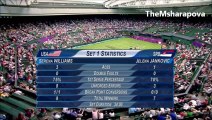 Serena Williams vs Jelena Jankovic London 2012 Highlights