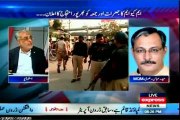 EXPRESS To the Point Shahzeb Khanzada with MQM Haider Abbas Rizvi (15 April 2014)