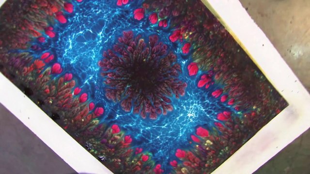 Halıya ebru nasıl yapılır?