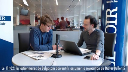 Le 11h02 : procès Bellens, « les actionnaires de Belgacom ne veulent pas être pris en otage »