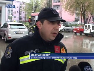 Vežba Vatrogasno-spasilačke jedinice, 17. april 2014.