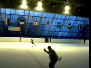 Gamele a la patinoire