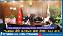 Zeytinburnu Pazarcılar Derneğinden Belediye Başkanı,Başkan Yardımcıları ve Emniyet Müdürüne Ziyaret