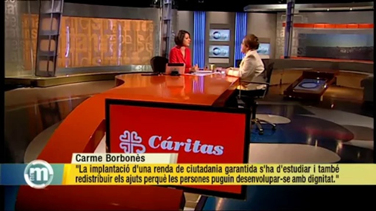 TV3 - Els Matins - Carme Borbonès: "S'han de rescatar les persones i no els bancs"