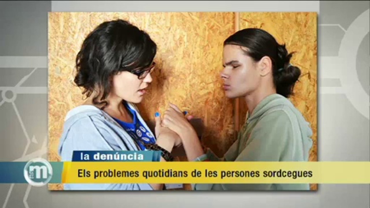 TV3 - Els Matins - Denuncien la difícil situació de les persones sordcegues