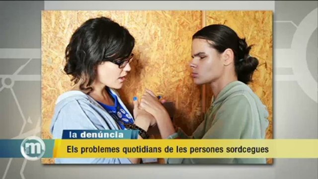 TV3 - Els Matins - Denuncien la difícil situació de les persones sordcegues