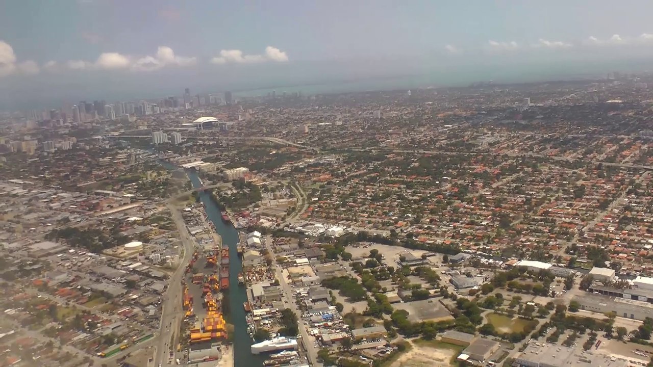 Takeoff from Miami (MIA) - April 15, 2014