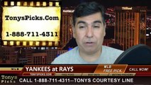 Tampa Bay Rays vs. New York Yankees  Pick Prediction MLB Odds Preview 4-17-2014
