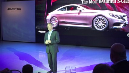 Salon New York 2014 : Mercedes S63 AMG Coupé