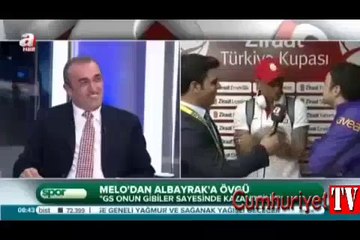 Felipe Melo, Abdürrahim Albayrak'ı canlı yayında ağlattı