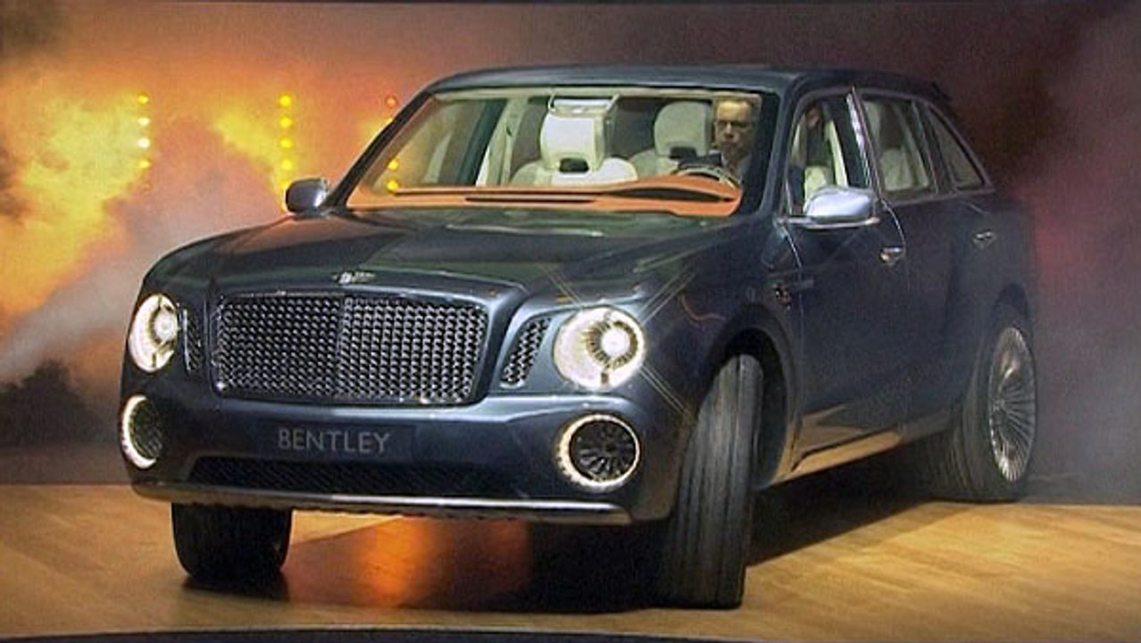 Bentley auf dem Genfer Autosalon 2012