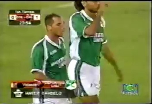 Gol Mayer Candelo Colo Colo 2x3 Deportivo Cali Febrero 3 de 2004