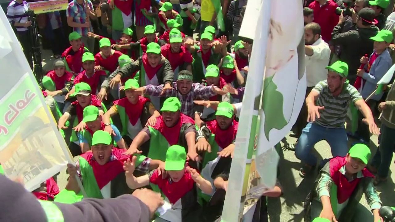 Manifestações a favor dos presos palestinos em Israel