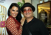 Neha Dhupia & Vinay Pathak Promote Bollywood Movie Pappu Can't Dance Saala at Libas Store