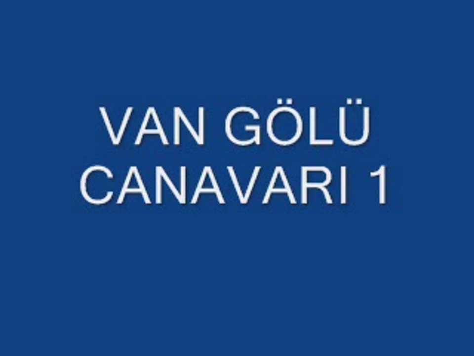 Van Gölü Canavarı 1 küfürlü çok komik çok iyi komik video