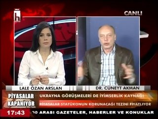 CÜNEYT AKMAN'LA PİYASALAR KAPANIRKEN 17.04.02014