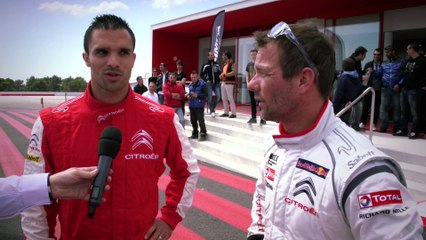 Gignac, Cheyrou et Morel (OM) copilotes de Loeb dans la C-Elysée WTCC !