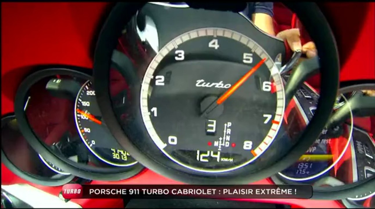 Essai : Porsche 911 Turbo Cabriolet (Emission Turbo du 13/04/2014)