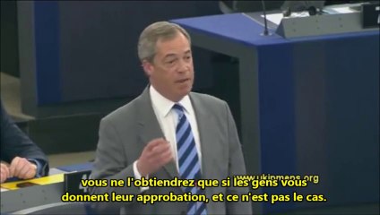 Nigel Farage, Le Projet Européen fondé sur un dangereux mensonge (16/04/14)