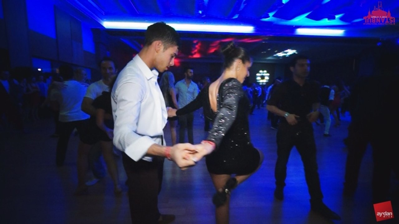 SHANI TALMOR - CEM DEMIR SOCIAL SALSA | 3.ISTANBUL DANCE FESTIVAL