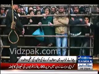 Iranian killer's execution halted at last minute by victim's parents