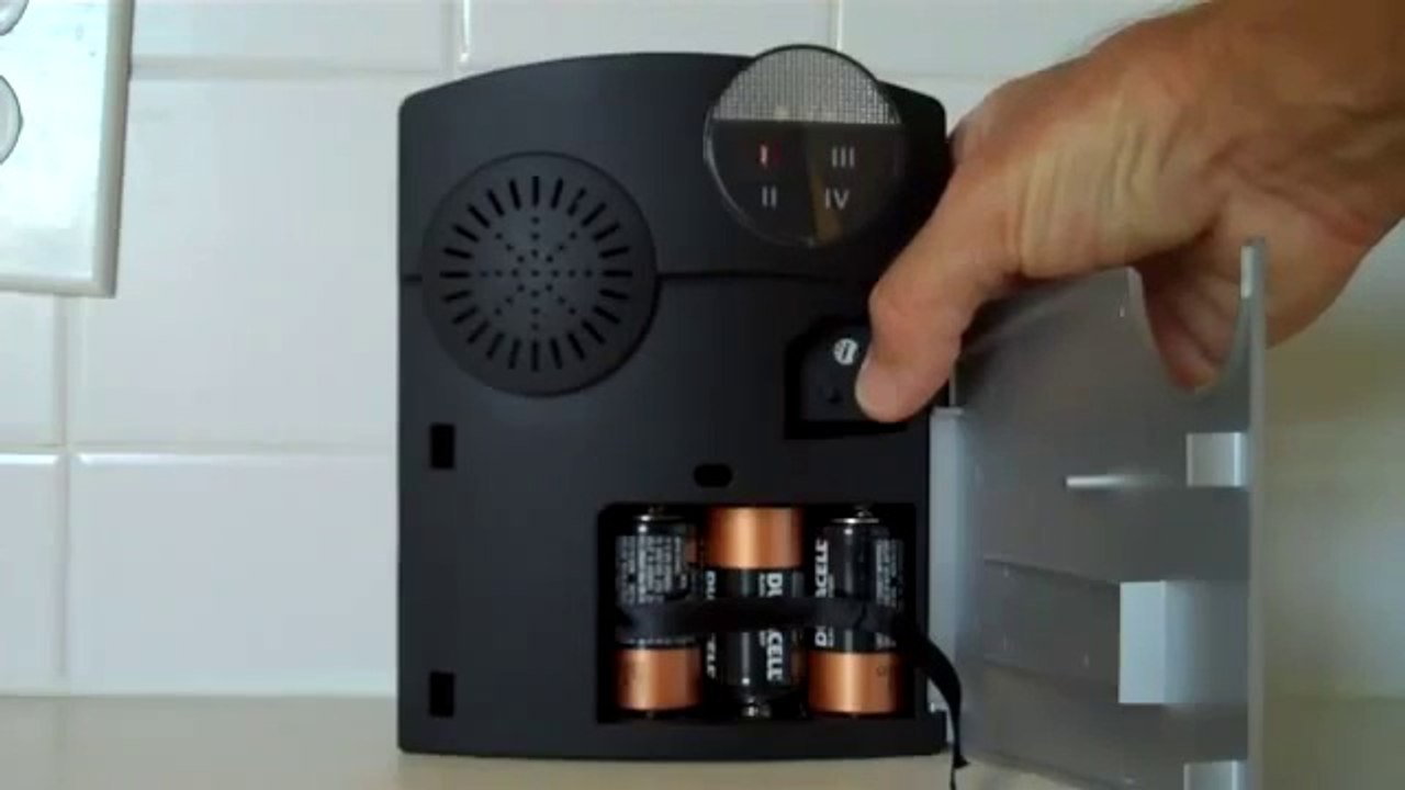 DC 1000 Long Range Wireless Door Chime with Light