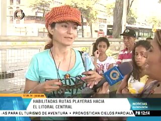 Rutas palyeras desde Caracas hata La Guaira