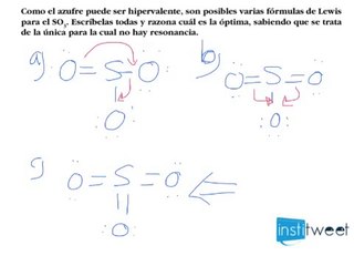 Estructuras de Lewis Escribir fórmulas de Lewis EJEMPLO