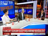 Tuncay Özkan stüdyoda gözyaşlarına boğuldu