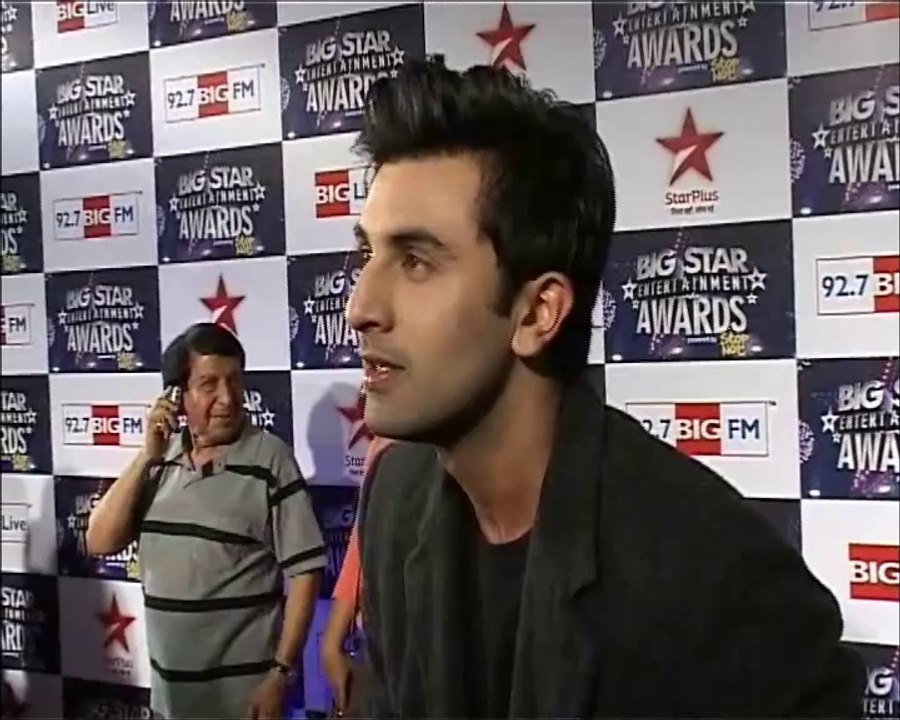 Tamasha Star Ranbir Kapoor Speaks On Award Event at Big Star Entertainment Awards 2012
