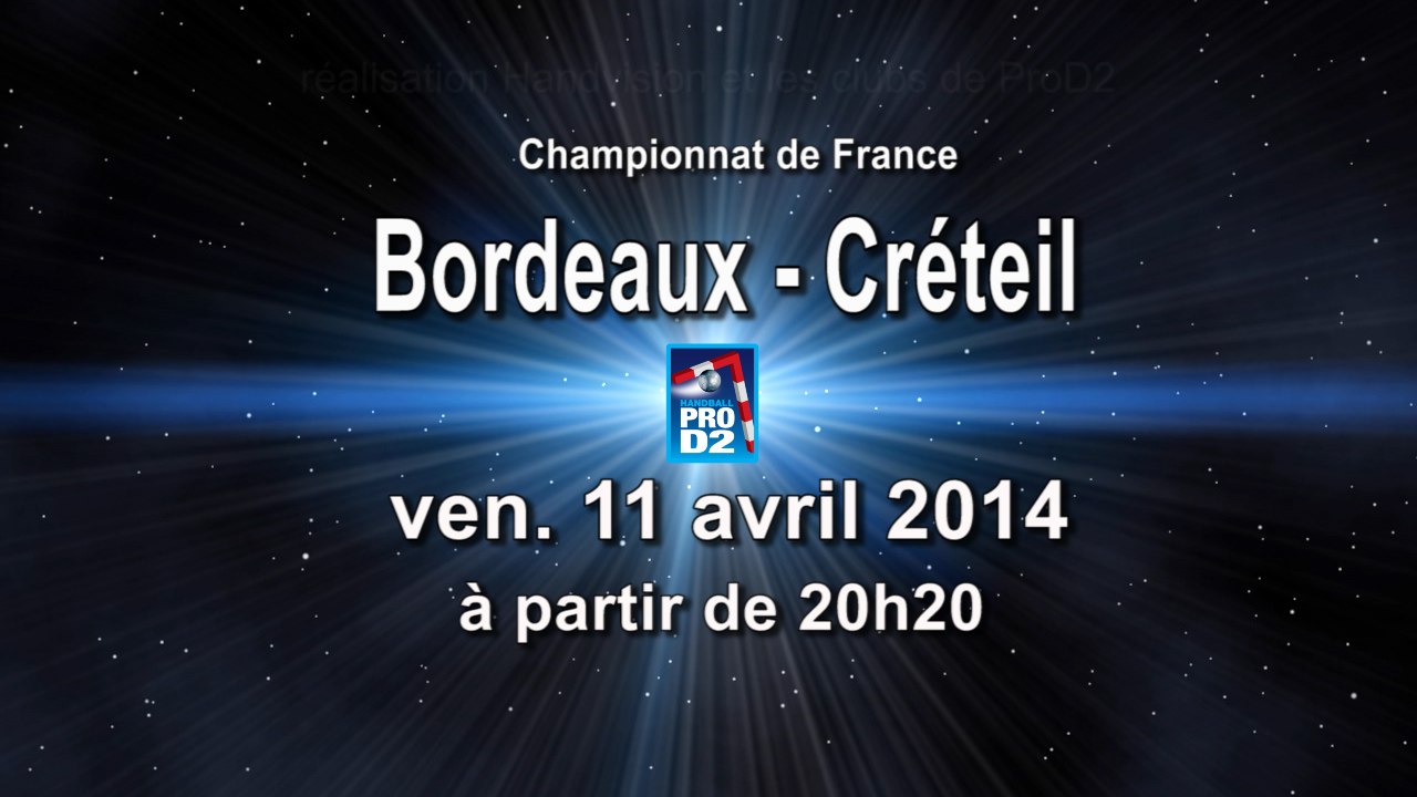 Girondins de Bordeaux / US Créteil - Handball ProD2