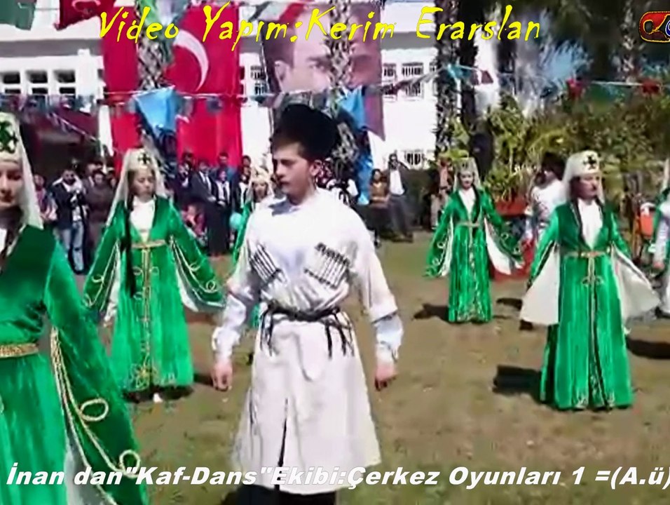 Tamara İnan dan"Kaf-Dans"Ekibi:Çerkez Oyunları 1 =(A.Ü)-Antalya
