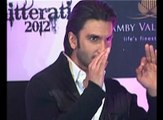 Bollywood Romantic & Action Hero Ranveer Singh at Press meet for New Year Celebrations party Glitterati 2012 at Aamby Valley City