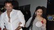 Bollywood Hunk Super Star Action Hero Sanjay Dutt Wishes to Shilpa with Manyata at Shilpa Shetty''s Royalty restaurant opening