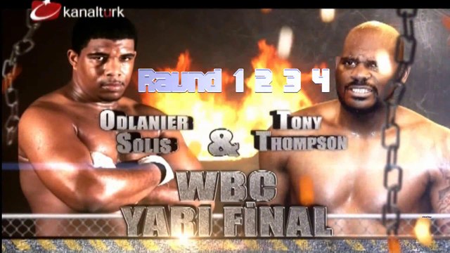 Odlanier Solis - Tony Thompson Raund 1 2 3 4 (Bilgehan Demir Anlatımı)