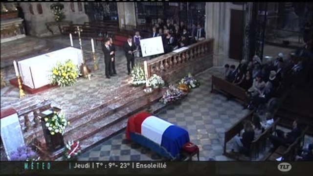 Les funérailles de Dominique Baudis (Toulouse)