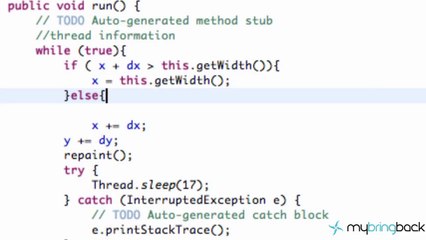 Learn Java 2.5- Game Applet- Wall collisions