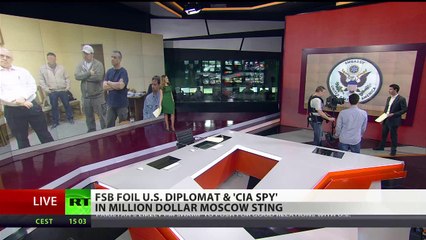 'Spy' Sting: Russia detains US diplomat suspected of CIA recruitment