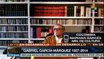 Ministra de Cultura de Colombia habla de homenajes a García Márquez