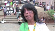 Guaraníes reclaman demarcación de tierras en Sao Paulo