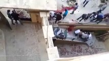 Muhalifler yine sivil, kadın, masum demeden bombaladılar | Halep.
