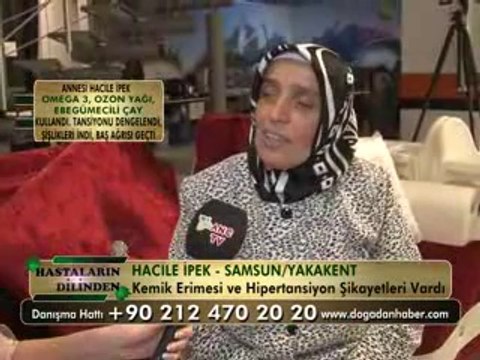 KEMİK ERİMESİ - HİPERTANSİYON HASTALIĞI VARDI ŞİFALI BİTKİLERİ KULLANDI